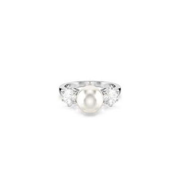Swarovski 5689630 Matrix Ring 8 mm Pearl White-Rhs 55 Yüzük