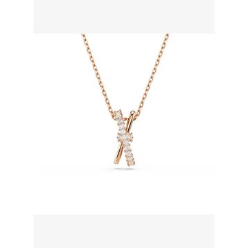 Swarovski 5689788 Hyperbola Pend 2 Band White-Ros Kolye