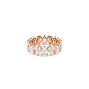 Swarovski 5690090 Re Matrix Ring White-Ros 50 Yüzük
