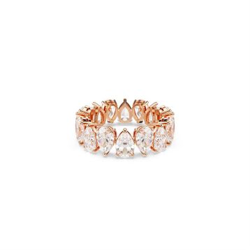 Swarovski 5690093 Re Matrix Ring White-Ros 58 Yüzük