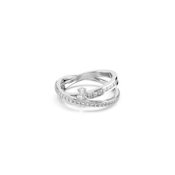 Swarovski 5691229 Hyperbola Ring 2 Row White-Rhs 52 Yüzük