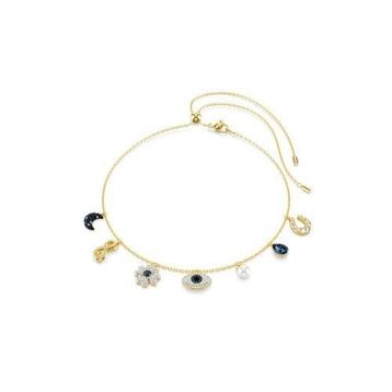 Swarovski 5692164 Symbolica Choker Blu-Gos Kolye
