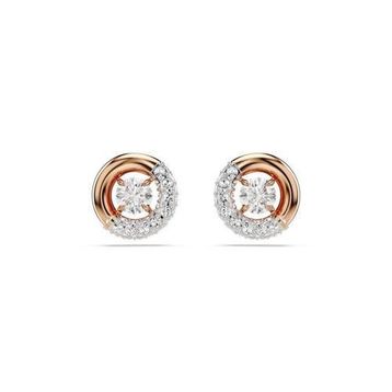Swarovski 5692258 Dextera Pe Stud Cry-Ros Küpe