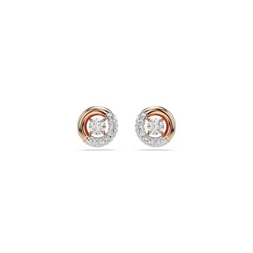 Swarovski 5692258 Dextera Pe Stud Cry-Ros Küpe
