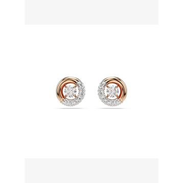 Swarovski 5692258 Dextera Pe Stud Cry-Ros Küpe