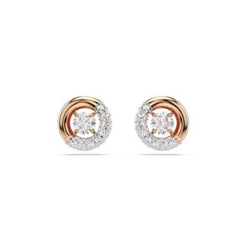 Swarovski 5692258 Dextera Pe Stud Cry-Ros Küpe
