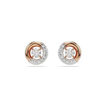Swarovski 5692258 Dextera Pe Stud Cry-Ros Küpe