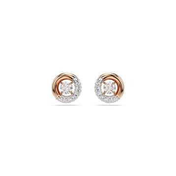 Swarovski 5692258 Dextera Pe Stud Cry-Ros Küpe