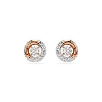 Swarovski 5692258 Dextera Pe Stud Cry-Ros Küpe