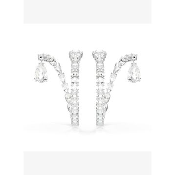 Swarovski 5692524 Matrix Pe Hoop Cry-Rhs Küpe