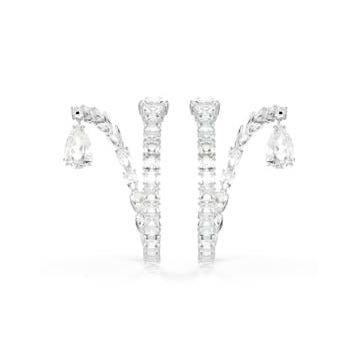 Swarovski 5692524 Matrix Pe Hoop Cry-Rhs Küpe