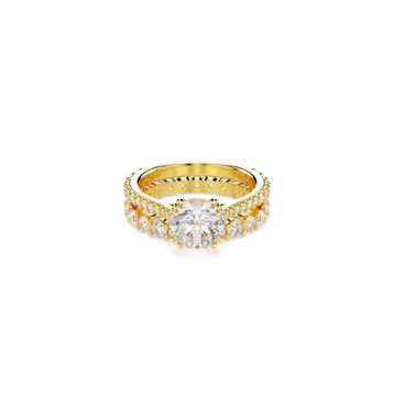 Swarovski 5693509 Stilla Ring Double Whi-Gos 60 Yüzük