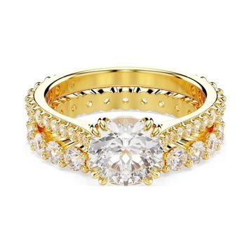 Swarovski 5693509 Stilla Ring Double Whi-Gos 60 Yüzük