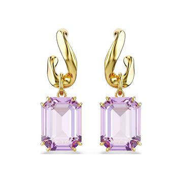 Swarovski 5694784 Millenia Pe Stud Viol-Gos Küpe