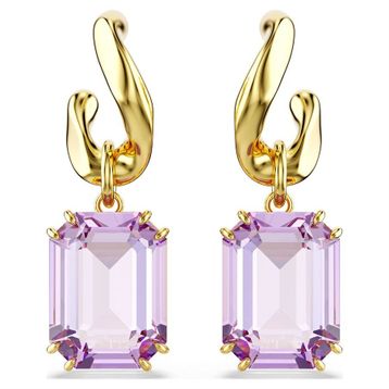Swarovski 5694784 Millenia Pe Stud Viol-Gos Küpe