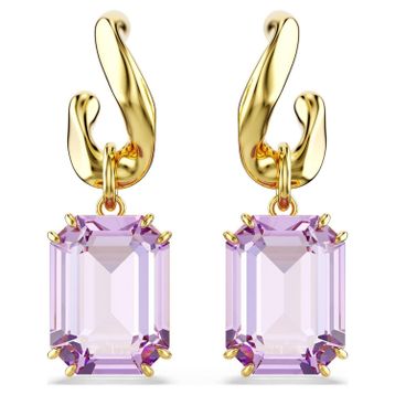 Swarovski 5694784 Millenia Pe Stud Viol-Gos Küpe