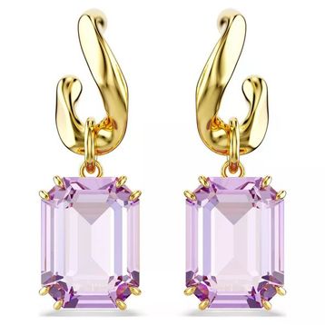 Swarovski 5694784 Millenia Pe Stud Viol-Gos Küpe