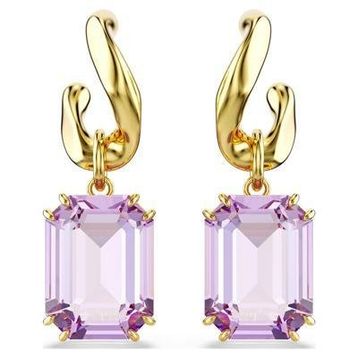 Swarovski 5694784 Millenia Pe Stud Viol-Gos Küpe