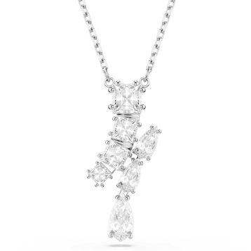 Swarovski 5700420 Matrix Pend Motıf Whi-Rhs Kolye
