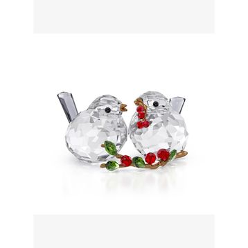 Swarovski 5701371 Idyllıa Bird Couple and Berries Ev Dekorasyonu