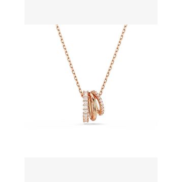 Swarovski 5701494 Hyperbola Pend 3 Row White-Ros Kolye