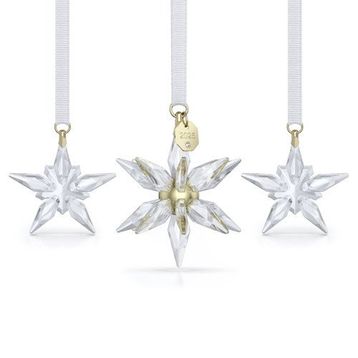 Swarovski 5701628 Annual Edition Ornament Set 3D 2025 Ev Dekorasyonu