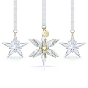 Swarovski 5701628 Annual Edition Ornament Set 3D 2025 Ev Dekorasyonu