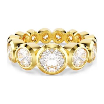 Swarovski 5705476 Imber Ring Round White-Gos 52 Yüzük