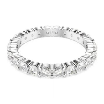 Swarovski 5705604 Re Matrix Ring Cry-Rhs 55 Yüzük