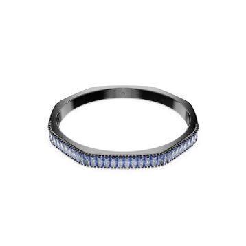 Swarovski 5705776 Matrix Bangle Baguette Blu-Bru M Bilezik