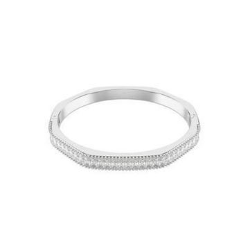 Swarovski 5705784 Matrix Bangle White-Rhs M Bilezik