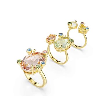 Swarovski 5705814 Gema Ring Set Of 3 Mul-Gos 55 Yüzük