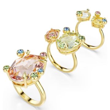 Swarovski 5705814 Gema Ring Set Of 3 Mul-Gos 55 Yüzük