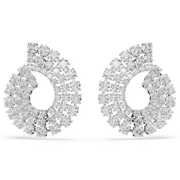 Swarovski 5705834 Matrix Pe Round White-Rhs Küpe