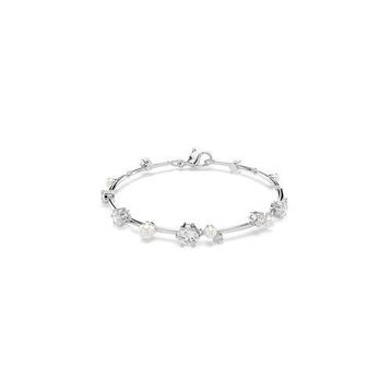 Swarovski 5707511 Constella Bracelet Pearl Whi-Rhs M Bilezik
