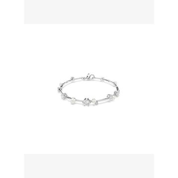 Swarovski 5707511 Constella Bracelet Pearl Whi-Rhs M Bilezik
