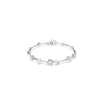 Swarovski 5707511 Constella Bracelet Pearl Whi-Rhs M Bilezik