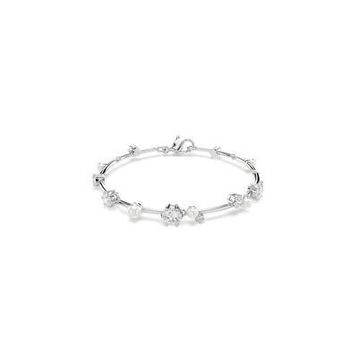 Swarovski 5707511 Constella Bracelet Pearl Whi-Rhs M Bilezik