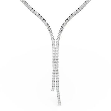 Swarovski 5707988 Matrix Tn Long White-Rhs Kolye