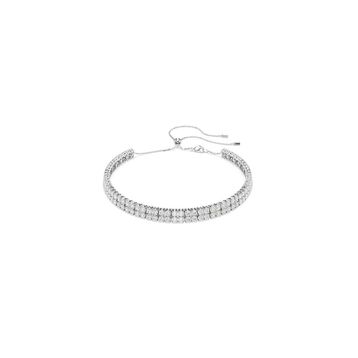 Swarovski 5708936 Matrix Choker L White-Rhs Kolye