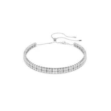 Swarovski 5708936 Matrix Choker L White-Rhs Kolye