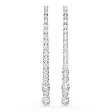 Swarovski 5709257 Matrix Pe M Whi-Rhs Küpe