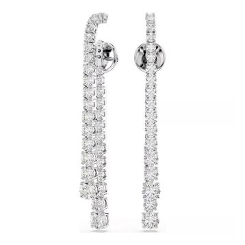 Swarovski 5709257 Matrix Pe M Whi-Rhs Küpe