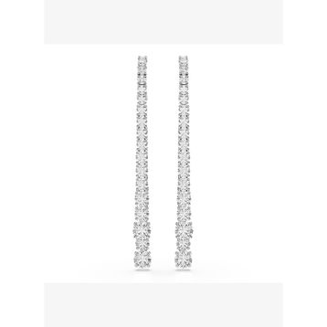 Swarovski 5709257 Matrix Pe M Whi-Rhs Küpe