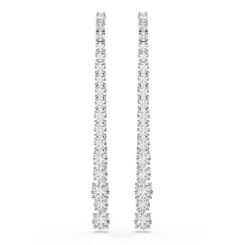 Swarovski 5709257 Matrix Pe M Whi-Rhs Küpe
