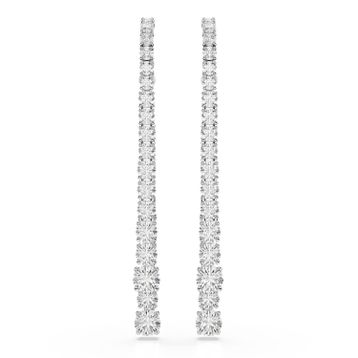 Swarovski 5709257 Matrix Pe M Whi-Rhs Küpe