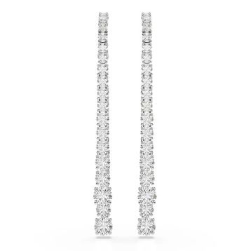 Swarovski 5709257 Matrix Pe M Whi-Rhs Küpe