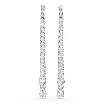 Swarovski 5709257 Matrix Pe M Whi-Rhs Küpe