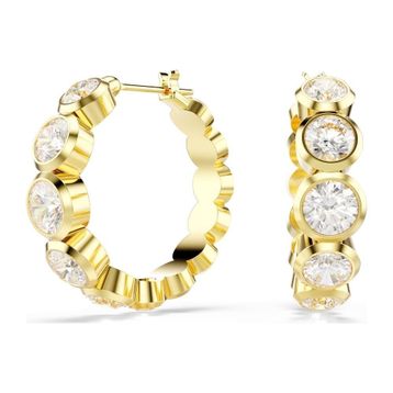 Swarovski 5711483 Imber Pe Mn Hoop White-Gos Küpe