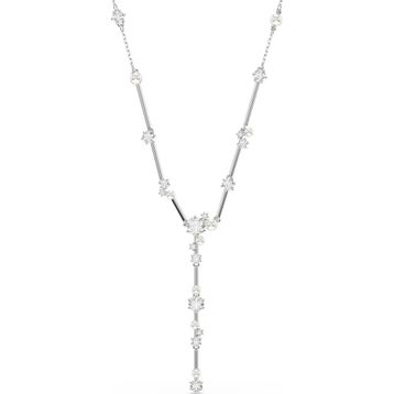 Swarovski 5711830 Constella Y Necklace Whi-Rhs Kolye